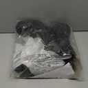 Lands' End Expedition Slip On Insulated Waterproof Winter Boots for Women, Puffer Fur Trimmed Hook & Loop Womens Boots, Black, 11 Wide