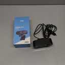 AOC 4k Webcam for PC with Microphone, Computer Camera with Noise Cancellation, Privacy Cover, 99 FOV, Plug & Play USB Webcam for Streaming, Conferencing, Zoom, Skype, Facetime, Laptop, PC, Skype (Black)