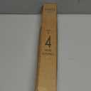 SHACOS Round Placemats Set of 4 Woven Braided Kitchen Table Placemats 15 inch Round Place Mats Washable Table Mats Indoor Outdoor, Brown