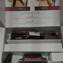 Shark FlexFusion Hair Straightener & Powerful Hair Dryer with Fusion Hair Brush, Ceramic Air Styler with Auto-Wrap Curlers & Concentrator, Ceramic Plates, Cosmic Blush HD641S