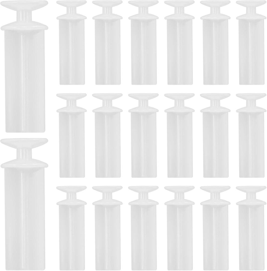 20Pack Curtain Track Glider Replacement for Volvo Truck Curtains 20984270 Curtain Track Slider Compatible with Volvo VNL Curtains Carriers Slide and Roller Truck Accessories Replacement for Semi Truck