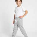 Boys Fleece Sweatpants, 3-Pack Jogger Pants,120