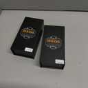 2 x Car Air Fresheners for Men | 10ml Air Freshener | Strong Perfume Hanging Diffuser with Odour Eliminaor Technology | Car Accessories | Car Scents Air Fresheners by Ikeda (Square, New Car)