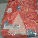 Matching Family Christmas Pajamas Set, Silk Satin Long Sleeve Button Down Comfy Loungewear for Couples, Men, Women (Red, L)