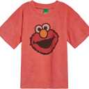 Sesame Street Elmo T-Shirt Shorts and Hat 3 Piece Outfit Set Infant to Toddler, 4T