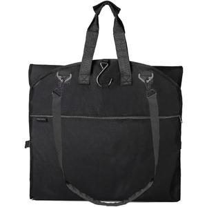 66" Versatile Travelling bags Wedding Dress Travel Garment Bag Tri-Fold Gown Length w/Hanging Hook Extra Pocket (66 inch Black)