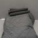 Easy-Going Sectional Couch Covers for Dogs L Shape Sofa Cover Reversible Sofa Slipcover Chaise Lounge Cover Furniture Protector Cover for Pets Dog Cat (42 x 68 inches, Dark Gray/Dark Gray)