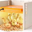 Chick Brooder, Chicken Brooder Heating Plate for Chicks with Adjustable Height and Angle