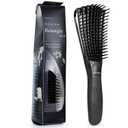 BESTOOL Detangling Brush, Detangler Brush for Natural Black/ Curly Hair Afro 3/4abc Texture, Faster n Easier Detangle Wet or Dry Hair with No Pain (Black)