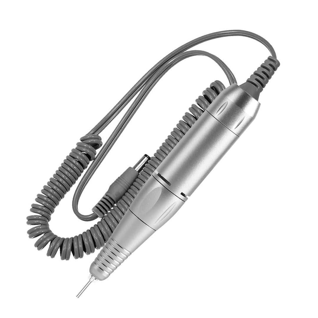 Handpiece for Electric Nail Drill Machine, Nail Drill Replacement Handle Pen Nail Polisher Grinder for 35000RPM Portable Nail Polishing Machine Replacement Part