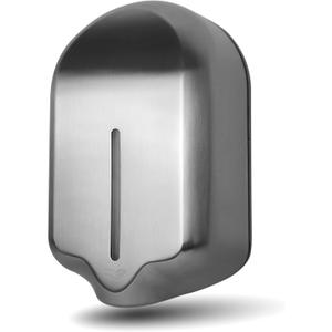 Automatic Soap Dispenser Wall Mount  Large 40oz (1200ml) Stainless Steel Wall Mounted Dispensers for Commercial & Home Bathroom - for Liquid Soap or Hand Sanitizer, by EnBath