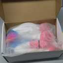 iPlay, iLearn Bouncy Pals Hopping Unicorn Horse, Toddler Girl Inflatable Bouncing Animal Hopper Toy, Outdoor Indoor Plush Ride on Bouncer, Baby Birthday Gift 18 Month 2 3 4 Year Old Kid - Unicorn