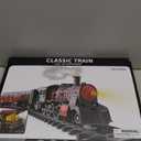 Train Set for Toddlers 3-5, Electric Alloy Train Toy with Realistic Sound, Lights and Smoke for Under Christmas Tree,Toddler Model Trains for 3 4 5 6 7 8 Years Old Kids Toys Gifts