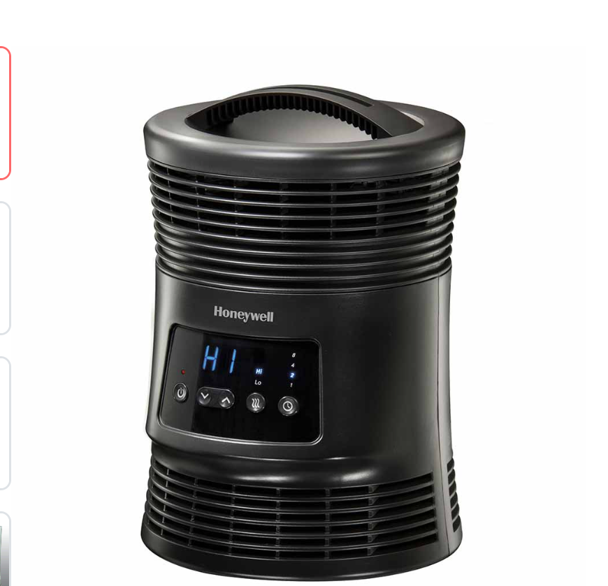 Honeywell 360 Surround Digital Fan Forced Heater, HHF370B