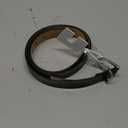 Calvin Klein Women's Round Buckle Fashion Statement Casual Belt for Jeans, Trousers (X-Large)