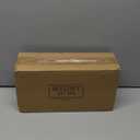 MyGift 12 oz Gold Tint Fluted Highball Drinking Glasses, Ribbed Textured Glass 6 Inch Tall Tumblers for Cocktail Beverage, Iced Coffee or Tea, Water Drink Cup, Glassware Set of 4