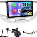 NHOPEEW Android Radio for Kia Rio 2005-2011: [2+64G] 9 inch Touchscreen Aftermarket Kia Stereo with Wireless Carplay and Android Auto, WiFi, DSP, WiFi, GPS, Mirror Link, SWC + AHD Backup Camera