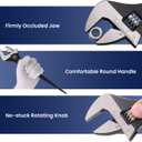 Lichamp 12-Inch Adjustable Construction Spud Wrench