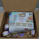Purina Fancy Feast Tender Ocean Whitefish, Turkey, Chicken and Salmon Feasts Wet Kitten Food Variety Pack - (Pack of 24) 3 oz. Boxes