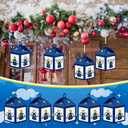 Yaomiao 16 Sets Angel Christmas Crafts Christmas Lanterns Angel Tissue Paper Easy Craft Kits Make Your Own Xmas Lanterns Kit Hanging Ornaments for Winter Xmas Tree Decoration