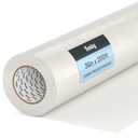 Kenley Carpet Protection Film - Self Adhesive Plastic Carpet Protector Film - Heavy Duty Shield Covering for Stairs Floor Runner Surface - Puncture & Water Resistant Sticky Protection Roll (36"x200')