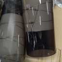 kakoya Flameless LED Candles with Timer 9 Pc Flickering Flameless Candles for Romantic Ambiance and Home Decoration Stable Acrylic Shell,with Embedded Star StringBattery Operated CandlesGrey