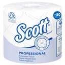 Scott Professional 100% Recycled Fiber Standard Roll Bulk Toilet Paper (13217), 2-Ply, Elevated Design, White, Individually Wrapped (80 Rolls of 473 Sheets, 37,840 Sheet Total)