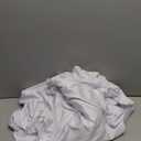 Nasitos Spandex Fitted Table Clothes, 2 Pack - 48 x 24 Inch - White Rectangle Tablecloths for 4 Foot Tables, Fabric Table Cover Protector for Folding Table, Parties, Craft Show, Trade Show