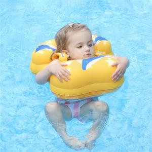 Swimbobo Toddler Pool Float with Double Safety Buckle for 2-6 Years Active Kids (Yellow)