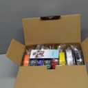 SUNLU PLA+2.0 3D Printer Filament Bundle, Multicolor PLA+ Filament 1.75mm, Individually Vacuum Packed, 0.25kg per Spool, 8 Pack, 2kg Total, Black+White+Grey+Blue+Red+Yellow+Olive Green+Orange