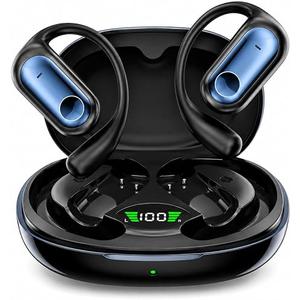 AI Translation Earbuds with 144 Languages, Bluetooth 5.4, Real-Time Voice Translation, HD Calling, Long Battery Life – Wireless Language Translator Earphones for Travel & Business YYK-Q17 Deep Blue
