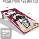 YouTheFan NCAA 2’ x 4’ Professional Wood Cornhole Game