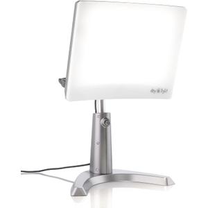 Carex Day-Light Classic Plus Sunlight Therapy Lamp - 10000 LUX Therapy Lamp at 12 Inches, LED Bright White Light with Adjustable Height and Brightness Levels for Mood, White