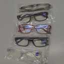 Gaoye 2.5x Professional Reading Glasses for All Day - FSA-HSA - Computer Readers with Blue Light Protection