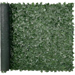 VEVOR Artificial Ivy Privacy Fence Screen, 59 x 98 in Faux Ivy Vine Leaf Hedges Fence, Greenery Privacy Fence with Mesh Cloth Backing, Green Wall Decoration for Outdoor Garden, Yard, Balcony