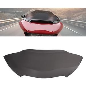 LUXEMOTO 8" Windshield for Road Glide 2015-2023, Motocycle Windshield Windscreen PC Air Deflector for Harley Touring Road Glide 2015-2023 and FLTRT 23-later Accessories (Dark Tinted)