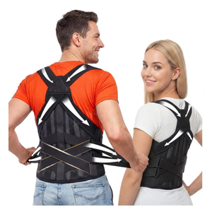 X-Power Posture Corrector: Adjustable Back Brace for Pain Relief & Support, Medium