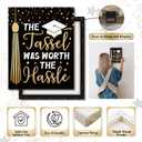 2 x Zarvella 2026 Graduation Decorations, Graduate Poster for Congratulation Party Wall Table Decor Supplies, Graduation Gift for Her Him, Masters Degree, College, High School, PhD, Nurse, Law School