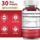 2 Pack Glucosamine Chondroitin Gummies, Glucosamine 1000mg, Chondroitin 750mg with MSM, Turmeric, Quercetin, Vitamin E, Calcium - Joint Health Support Supplement for Men & Women, Raspberry