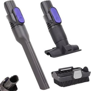 Vacuum Crevice Tool and Removable 2-in-1 Tool Brush Replacement Parts Compatible with Shark Pet Cordless Stick IX141 IZ462H IZ483H IZ363HT IZ361H IZ163H IZ362H Attachments for D-Shaped Vacuum Cleaner