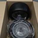13x6.50-6 Lawn Mower Tires, 13x6.5-6 Tire and Wheel Flat Free, 3/4" & 5/8" Bearings, 5.5"-7.5" Centered Hub, Solid Smooth Tire for Zero-Turn Lawnmowers, 2 Pcs