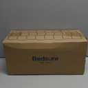 Bedsure Comforter Duvet Insert - Quilted Comforters Queen Size, All Season Duvet, GentleSoft Down Alternative Bedding Blanket, with 8 Tabs, Gifts for Women/Men, White, Queen 88 x 88 Inches