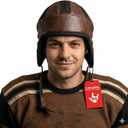 Morph Vintage Brown Retro Football Helmet Classic Faux Leather Old-Time Style Helmet for Costume Tailgating Movie Props & Themed Parties Adult One-Size Fits Most 1920s-Inspired Headgear