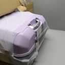 Samsonite Freeform Large Checked Luggage with Dual 360 Spinner Wheels - TSA Lock, Airline-Approved - Lightweight Durable Polypropylene Expandable Hardshell - Lilac