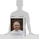 In Loving Memory Pope Francis Picture Garden Memorabilia Flag Church Remembrance Decor Wall Art Tapestry Quote Memorial Decoration Christian Religious Poster Vatican Catholic Gift Made In USA