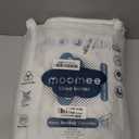 MooMee Bedding Sheet Set 100% Washed Cotton Linen Like Textured Breathable Durable Soft Comfy (Solid Off White, Queen)