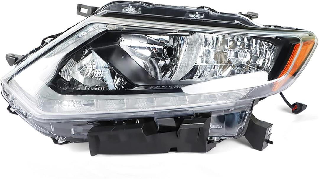 labwork Headlight Assembly Replacement for Nissan 2014 2015 2016 Rogue Halogen LH Set Driver Side 260604BA0A