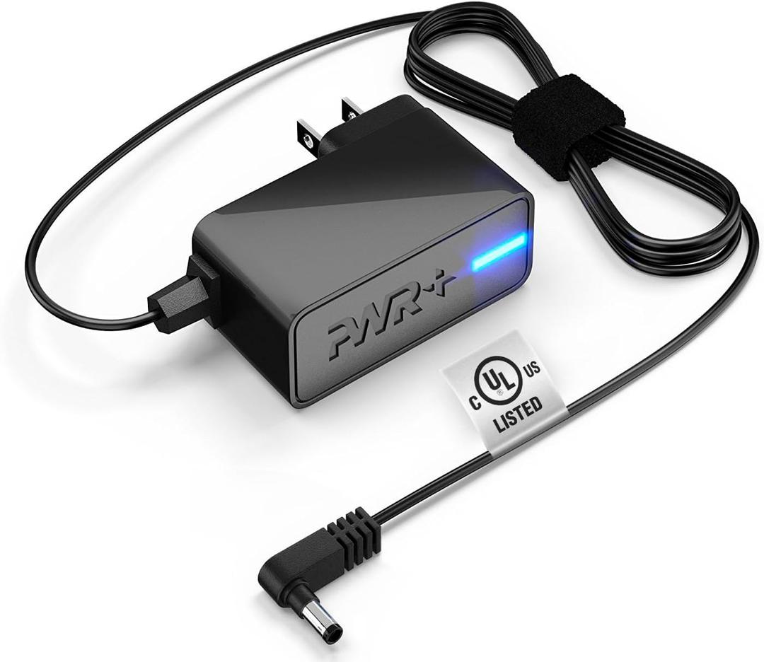 Charger for Sylvania, Philips, Sunpin, Craig, Cooau, DBPower, YOTON, ieGeek, Synagy, Wonnie, Ematic Portable DVD Player - UL Listed Extra Long 6.5 Ft Cord AC Adapter Rapid Power Supply