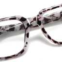 Oversized Square Blue Light Glasses for Woman Men fashion Reduce Eyestrain Protection for TV/Computer/Gaming