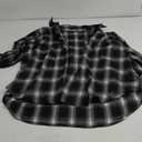 IN'VOLAND Womens Plus Size Flannel Plaid Shirts Long Sleeve Casual Collared Button Down Shirt Loose Blouse Top 24W 2 XL